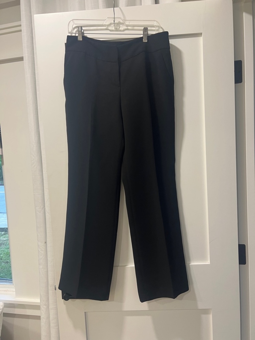 Jones Wear Women's Black Wide-Leg Dress Pants
